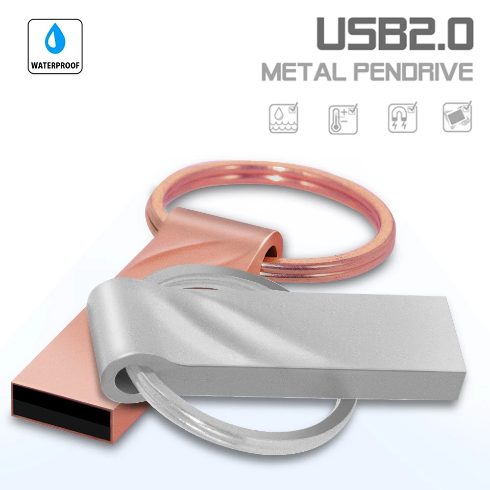 

fast pen drive 4GB flash usb memory 8GB metal pendrive 16GB 32GB Key usb flash drives 64GB 128MB cle usb stick pen custom logo