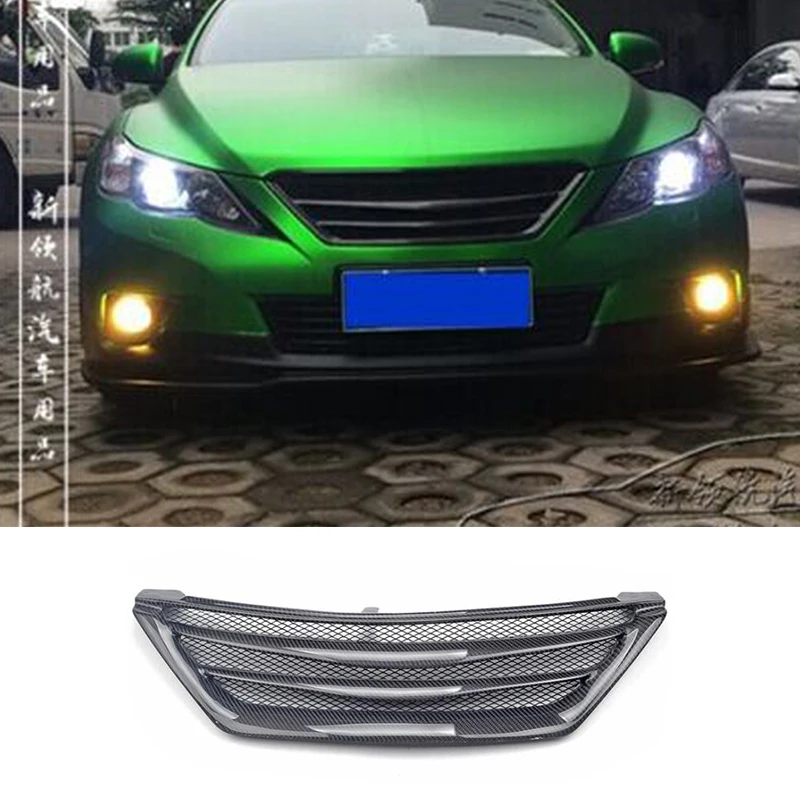 Решетка для переднего бампера автомобиля из углеродного волокна 2010-2012 Toyota Reiz MARK X