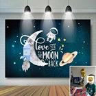 Фон для фотосъемки мальчика на день рождения для астронавта тематическое пространство корабль вечерние ринка Декор Вселенная фотосессия фон для фотостудии баннер