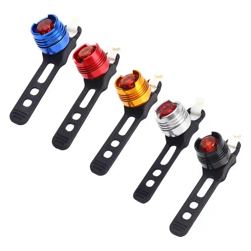 Алюминий велосипед Велоспорт спереди и сзади хвост шлем красный Белый