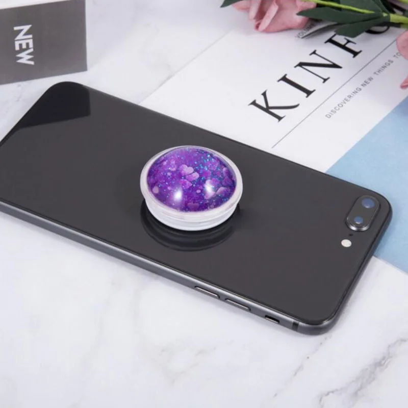 c Держатель для телефона, 3D, зыбучий песок, кольцо, держатель для iPhone, телефона, смартфона, мобильного телефона, кольцо, держатель, кронштейн, держатель телефона - Цвет: c