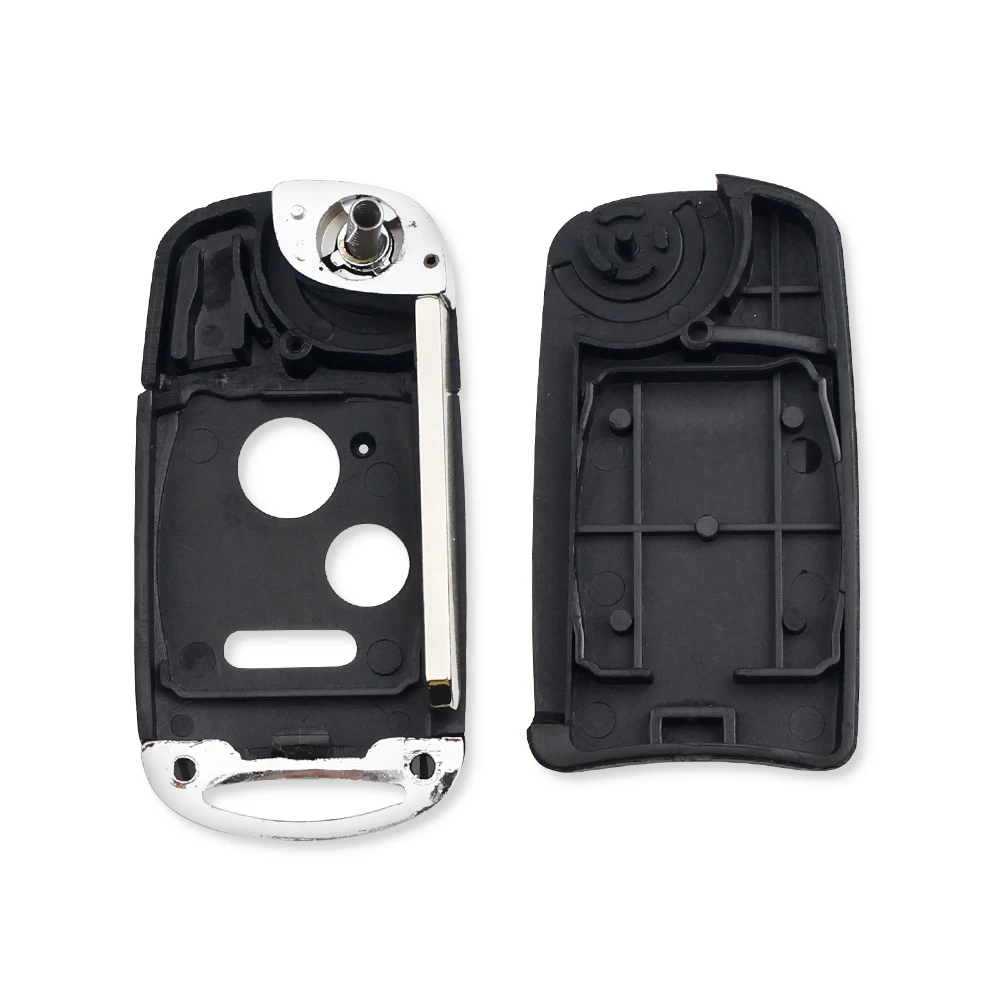 Keyyou Honda Fit CRV Civic Insight Ridgeline HRV Jazz ACCORD 2003-2013 2/3/4 Button Modified Flip Remote Key Shell Fob Case image 5