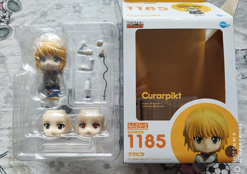 

1184# Killua Zoldyck 1185# Kurapika Curarpikt Hunter x Hunter Action Figure PVC Collect Face Change Model Toy Gift 10CM 2021 New