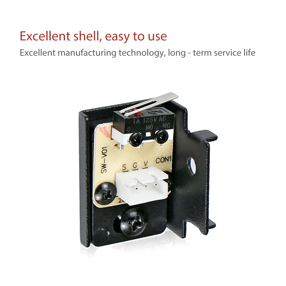Z Axis Microswitch Limit Switch Kit 3D Printer Parts Homing End Stop Adjustment for CR-10S Accessory on - Набор предохранителей микровыключателя оси Z для 3D-принтера CR-10S с регулировкой домашнего конечного выключателя.