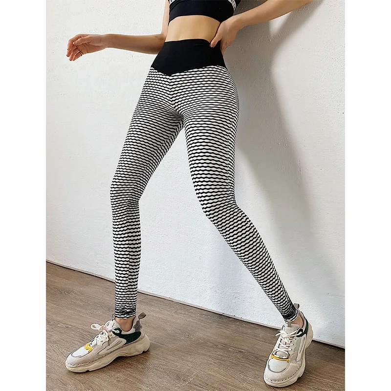 

SALSPOR Yoga Leggings Women Fitness High Waist Push Up Slim Fit Gym Sportswear Breathable Running Outdoor Athletic Sports Pants