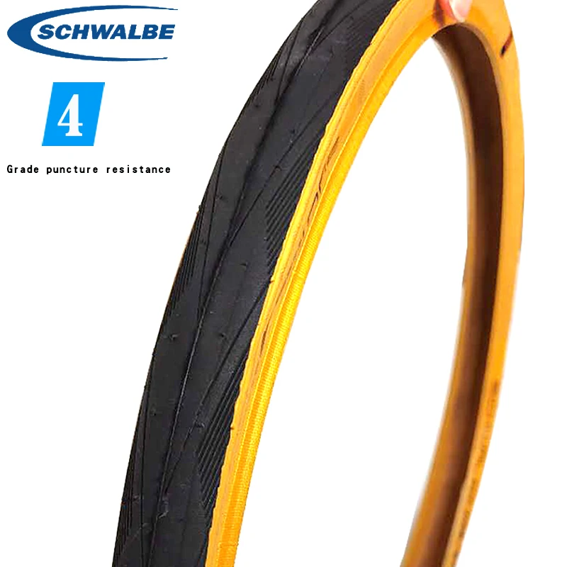 Schwalbe one 20 дюймов 406 451 стальная проволока желтые края внешняя шина durano 20*1 10