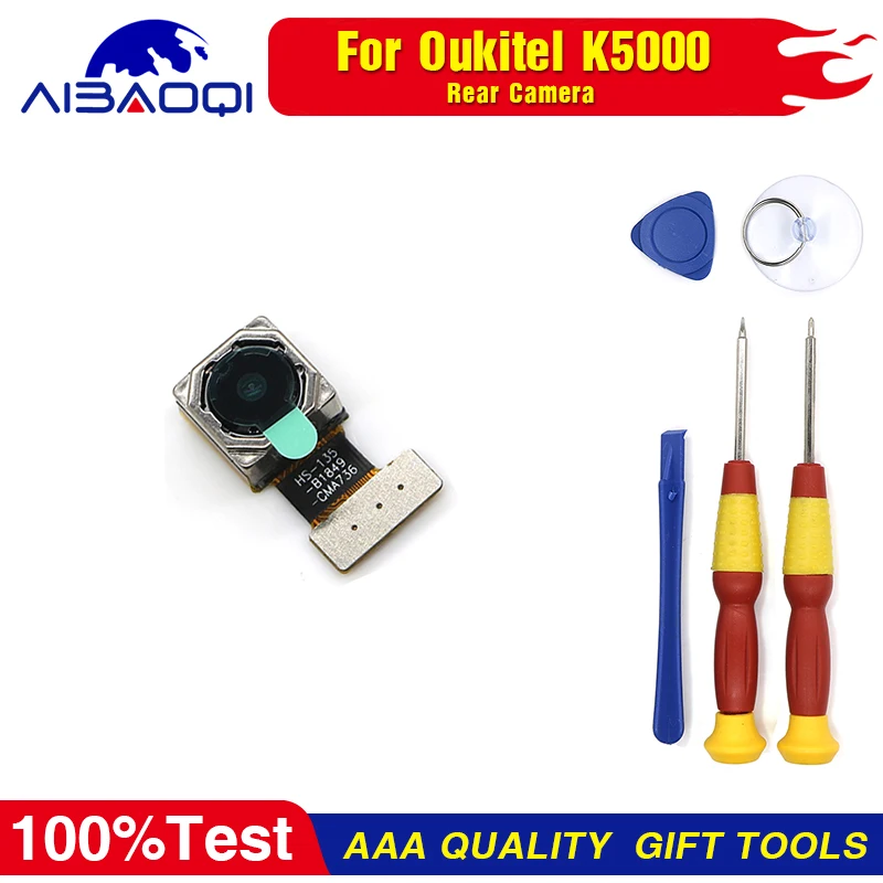 

Запасные части для задней камеры 13,0 МП, запасные части для телефона Oukitel K5000, идеальные запасные части, бесплатные инструменты