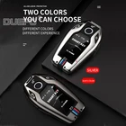 Чехол для автомобильного ключа из цинкового сплава, ЖК-дисплей для BMW 5, 7 серии, G11, G12, G30, G38, G32, i8, I12, G02, X4, G05, X5, G07, X7