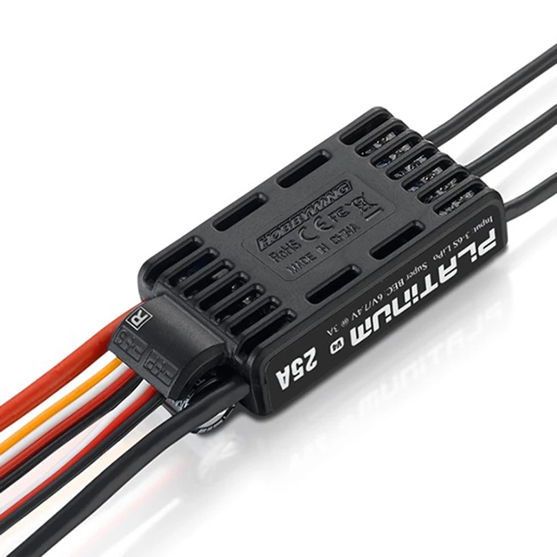Hobbywing Platinum 25A V4 3-6S ESC/40A 3-4S ESC Бесщеточный электронный контроллер скорости для