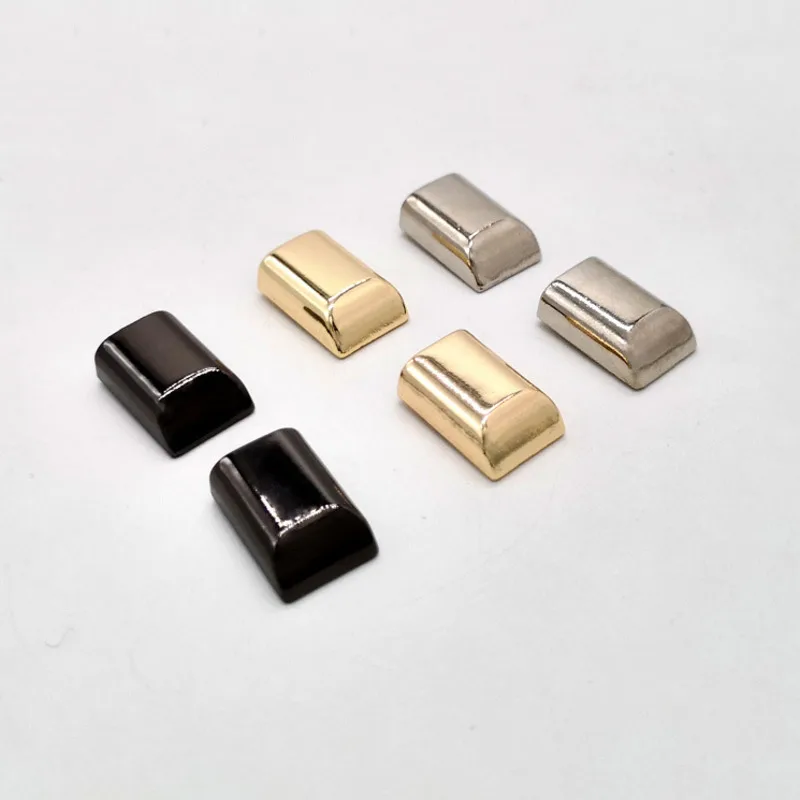 

50pcs Metal Zipper Tail Buckle Metal Zipper Tail Stop Plug Head With Screw Luggage Hardware Replacement Accessories