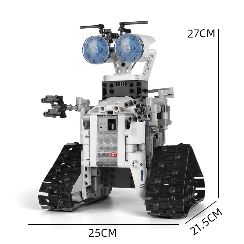 

YesNiN X1 438PCS Creative RC Robot Electric Intelligent Robot Building Blocks Bricks high-tech Toy Kids Birthday Gifts