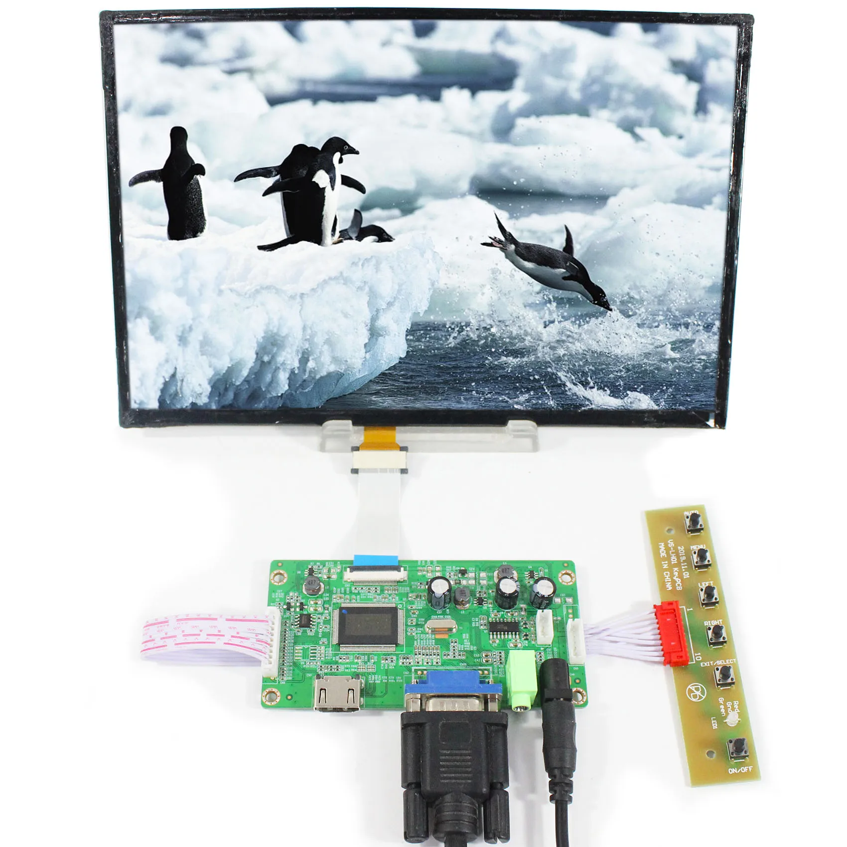

Плата контроллера HD MI VGA LCD 10,1 "B101UAN01.C 1920x120 0 IPS LCD панель