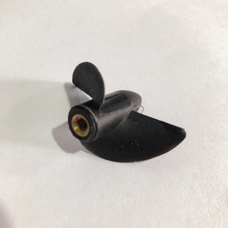 5 шт. RC лодка M4 вал пропеллера Медь Core 2 лезвия положительный/нейлоновые