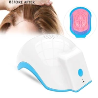 hair regrowth helmet laser treatment therapy anti alopecia cap helmet hair fiber stimulating hair growth
