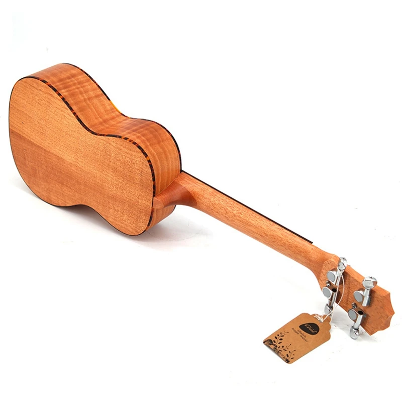 

Concert Ukulele Kits 23Inch Oguman Wood 4 Strings with Bag Tuner Capo Strap Stings Picks for Beginner Musical Instrument