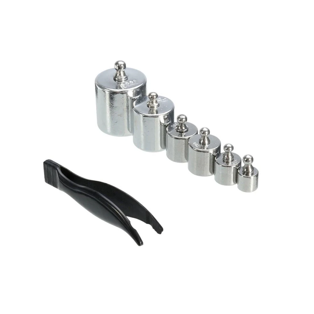 

Precision Weight 100g 50g 20g 10g Grams Steel Chrome 200g Calibration Scale Weight Kit Set for Digital Balance Scale