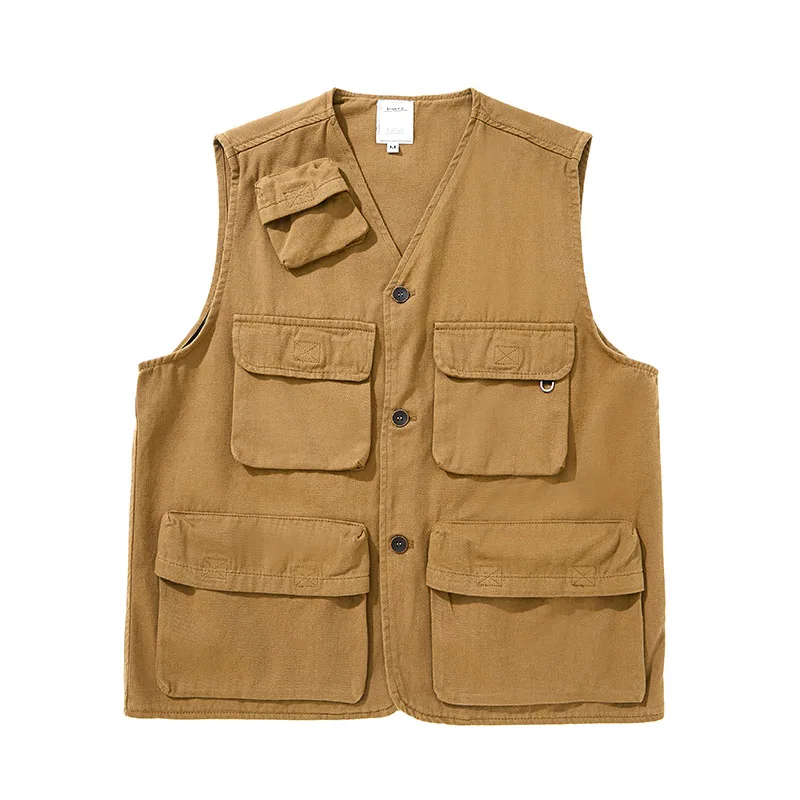 

Summer Vest Work Vest Men Veste Sans Manches Mens Gilet Sans Manche Homme Gilet Homme Veste Homme Cotton Khaki Casual Comfort