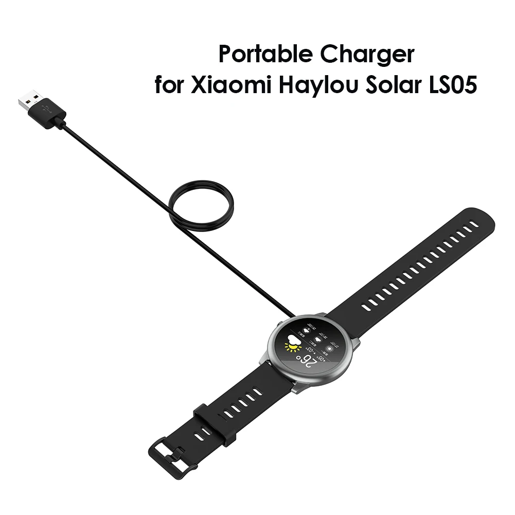 60/100 см USB кабель для зарядки Xiaomi Haylou Solar LS05 аксессуары умных часов сменный