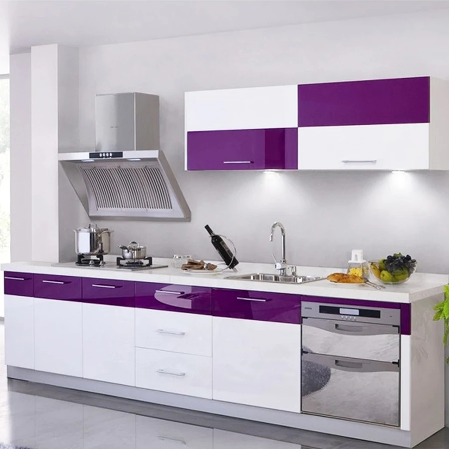 

DIY Vinyl Self Adhesive Wallpaper for Furniture Renovation Kitchen Cabinet PVC Contact Papers Decals Wardrobe Door Wall Papers