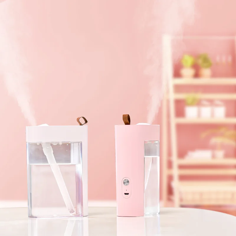 

Portable Air Humidifier Mist Maker Fogger Mute Essential Oil Aroma Diffuser USB Ultrasonic Purifier Color Lights for Home Office