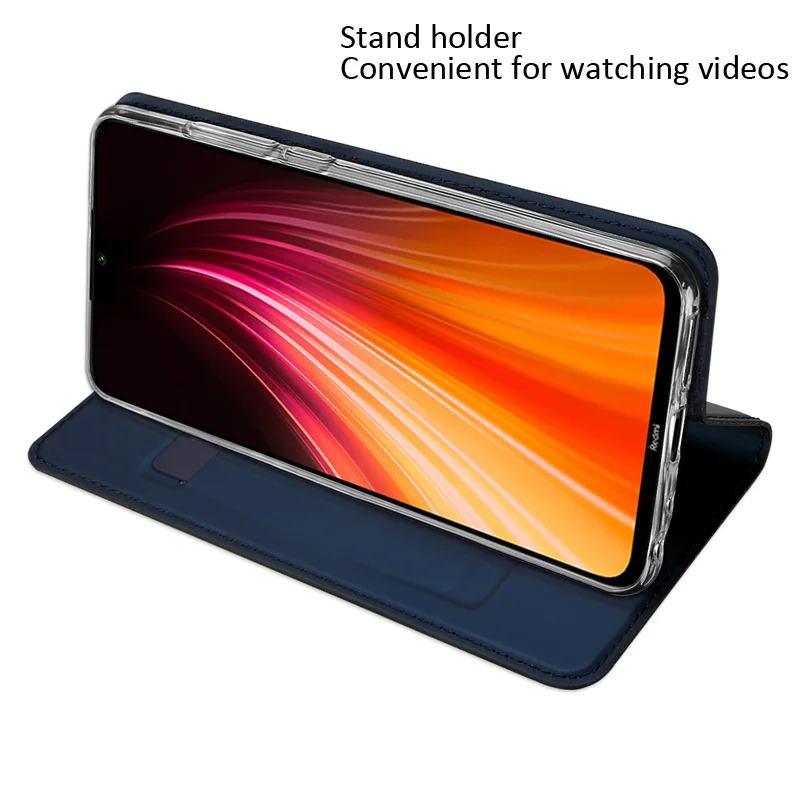 DUX DUCIS чехол для Xiaomi Redmi Note 8 Pro 8T 8A Книга Флип кожаный бумажник чехол