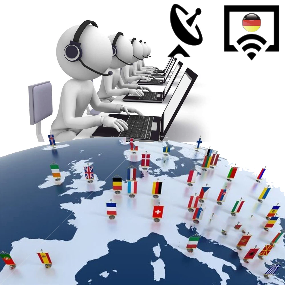 2 года Испания Португалия цццамс для спутникового ресивера линии WI FI FULL HD DVB S2 Eroupe