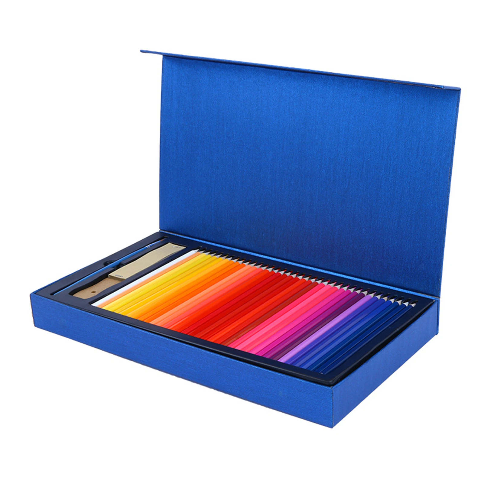 

H&B Colors Pencils Set 121PCS Professional Art Supplies 72 Professional Water-color Pencils Metallic Colored Pencils Sharpener