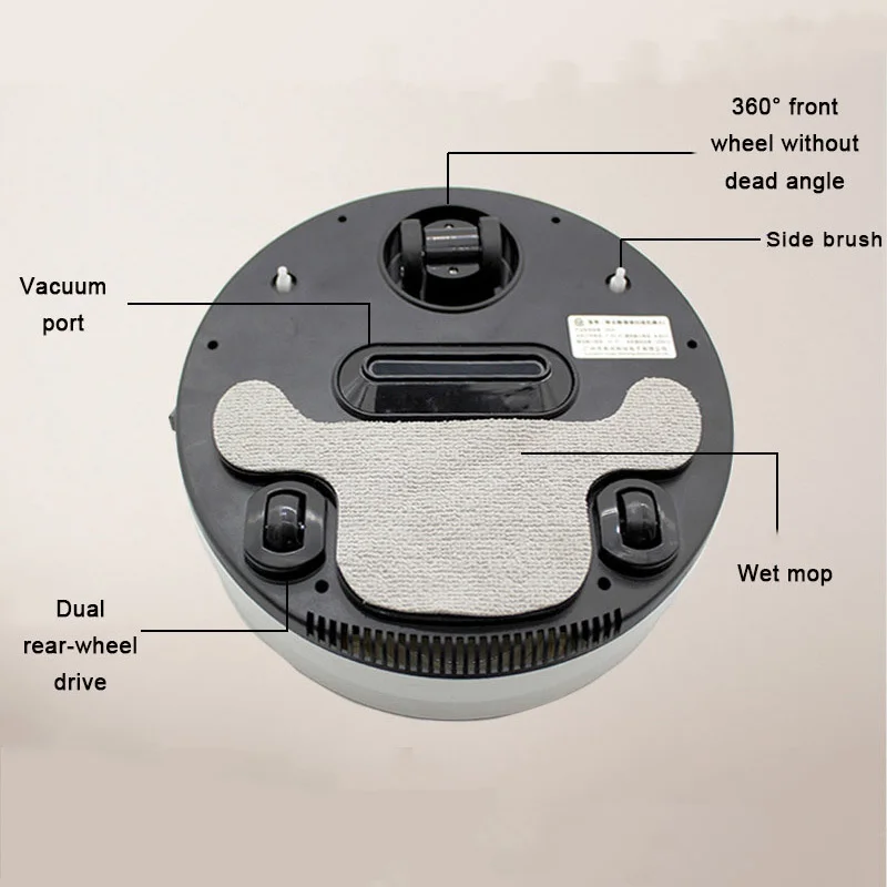

Robot Vacum Cleaner Floor Vacuum Cleaner with Remote Control Automatic Mopping Intelligent Cleaner Vacuum Cleaner for home
