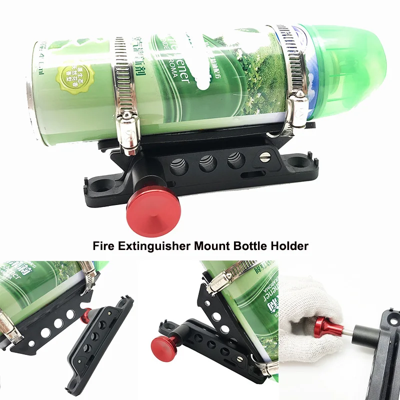 Adjustable Roll Bar Fire Extinguisher Mount Bottle Holder for Jeep Wrangler TJ JK JKU JL 1996-2020 taxi Car Accessories | Автомобили и
