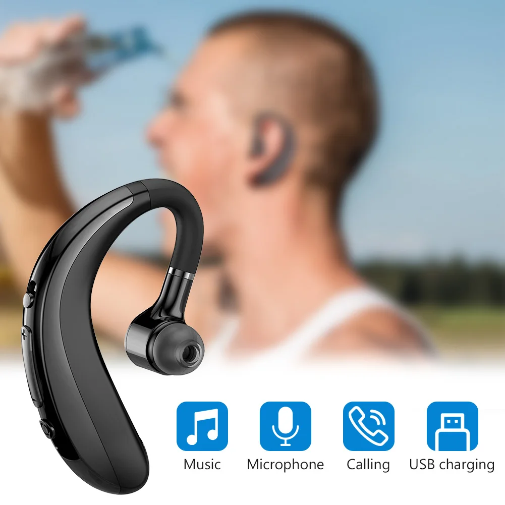 

Bluetooth-гарнитура 5,0, беспроводные наушники-вкладыши с микрофоном и шумоподавлением
