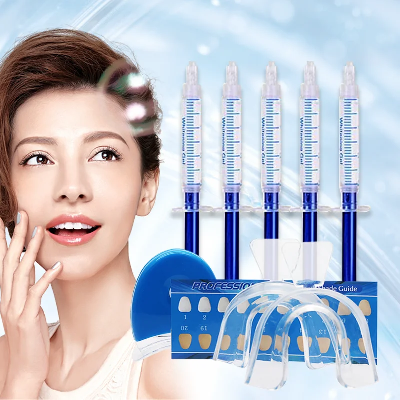 10PCS Teeth Whitening Useful Dental Laboratory Equipment light Bright White Smiles Oral Gel Kit | Красота и здоровье