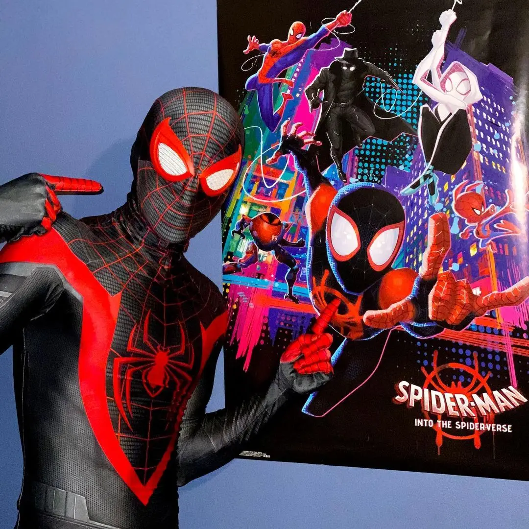 Косплей-костюм PS5 бессонница майль Моралес костюмы зентай костюм на Хэллоуин