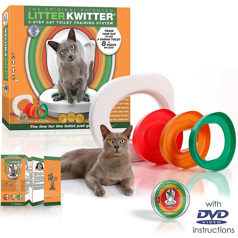 Кота приучение к горшку комплект Pet кошачий лоток наполнитель для кошачьего