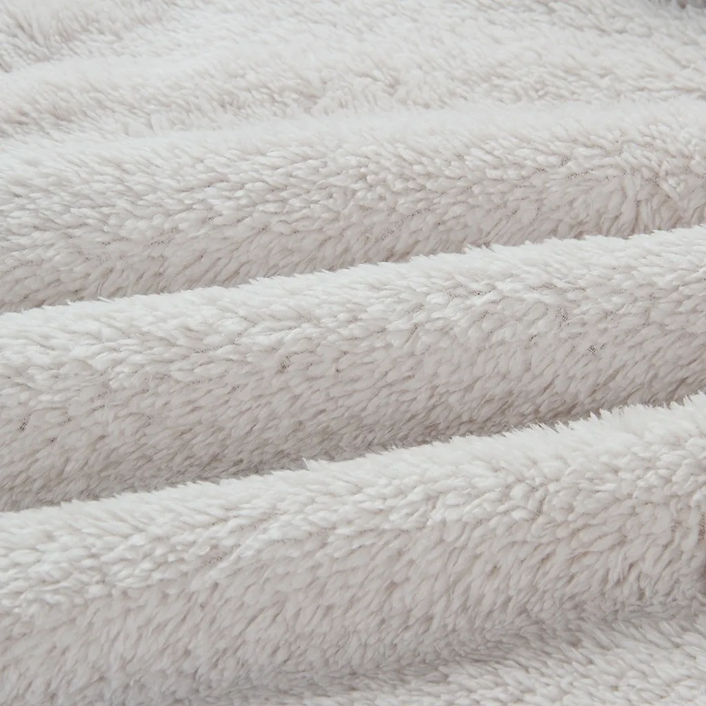 

Winter Women's Sweatshirt Leopard Print Button Plush Female Warm Pullover Sweatshirt Long-sleeved Tops Winter Tracksuit Coat