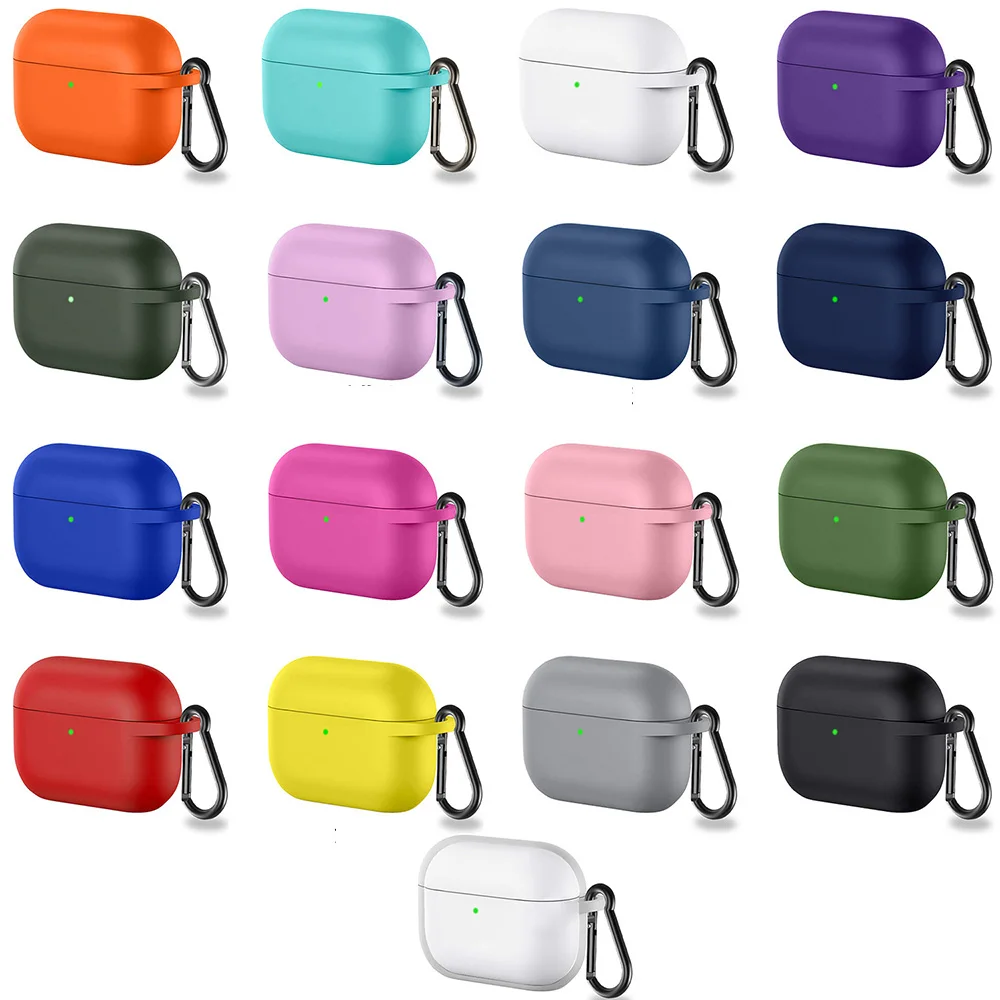 Силиконовый чехол для наушников Apple Airpods Pro Air Pods беспроводной Bluetooth гарнитуры