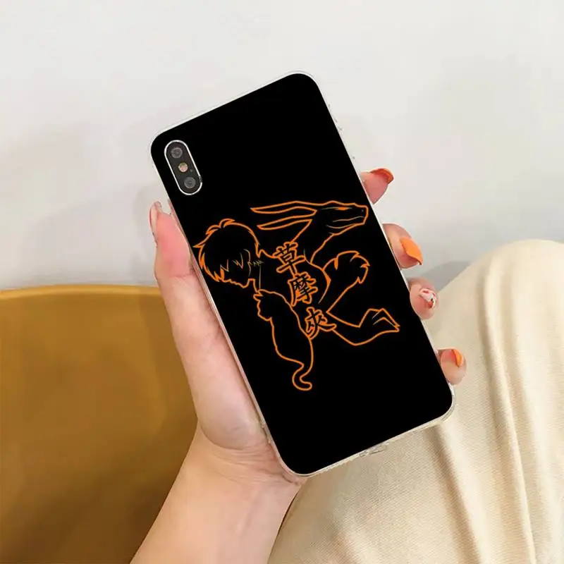 Fruits Basket Kyo Sohma Phone Case for iphone 13 8 7 6 6S Plus X 5S SE 2020 XR 11 12 pro XS MAX