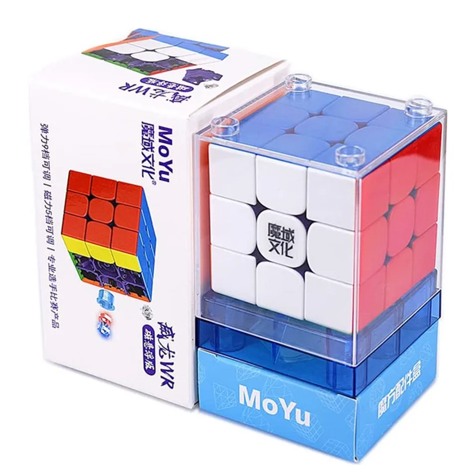 Новые кубики без наклеек Moyu Weilong WRM 2021 скоростной кубик maglevu развивающие магнитные