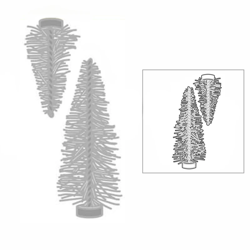 

2022 игрушка «сделай сам», Рождественская елка, металлические Вырубные штампы для скрапбукинга и изготовления карт, журнал, новые тисненые бумажные ремесла без штампов