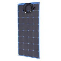 100 w etfe sunpower monocrystalline flexible pv solar panel for rv car boat
