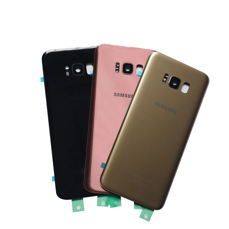 задняя крышка galaxy s8 Samsung Galaxy S8 оригинальная 3D стеклянный чехол для батареи samsung Plus