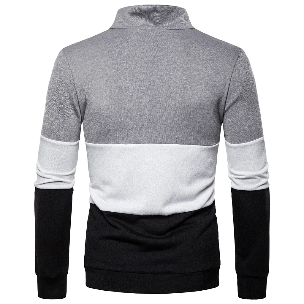 MJARTORIA мужской пуловер большого размера свитер с длинным рукавом пальто