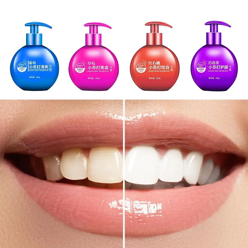 

Natural Cool Whitening Toothpaste Baking Soda Mild Mint Toothpaste Fluoride Free Oral Cleaning Care