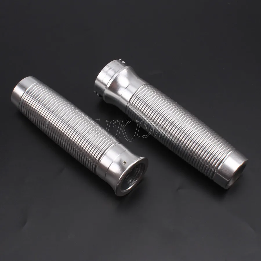 1 &quotмотоциклетные Серебристые алюминиевые Пользовательские Нескользящие ручки