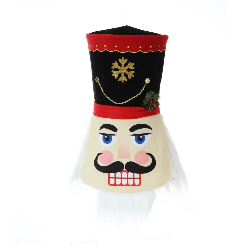 

Топпер для рождественской елки, шляпа, изысканная ручная работа, искусственное украшение для домашней елки