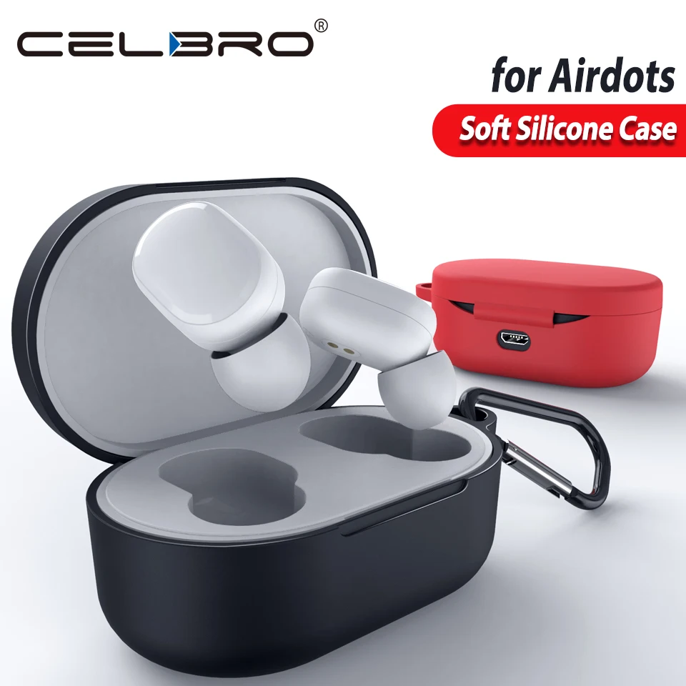 Защитный чехол для Xiaomi mi Airdots Red mi Airdots Air Dots чехол силиконовый чехол s Box Funda чехол Airdot Air dot защита