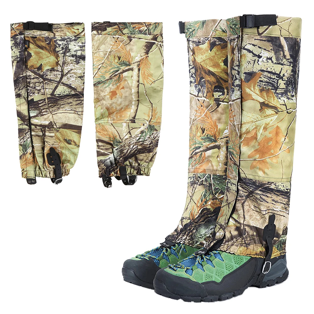 1 пара Зимние гетры длинные камуфляжные защита ног водонепроницаемые дышащие для