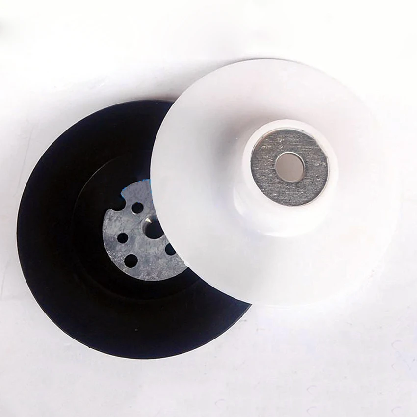 1/2/5pcs 4'' 100mm Rubber Backing Pad M10 Thread for Fibre Sanding Disc Angle Grinder | Инструменты