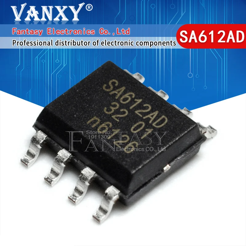 5 шт. SA612A SOP-8 SA612 SOP8 SA612AD SOP | Электронные компоненты и принадлежности