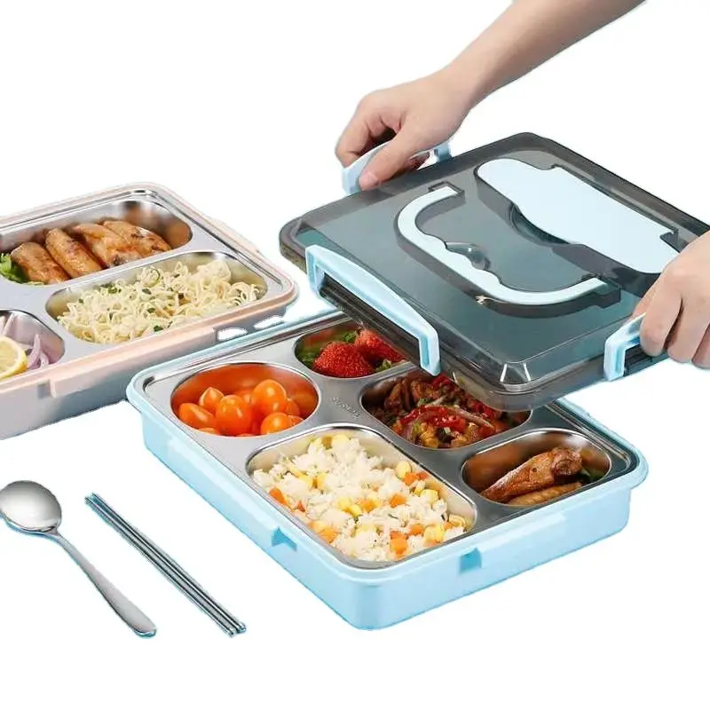 

Lunch Box For Kids Bento Box Lonchera Fiambrera Infantil Microondas Lunchbox Portable Lancheira Escolar Infantil Marmita Termica