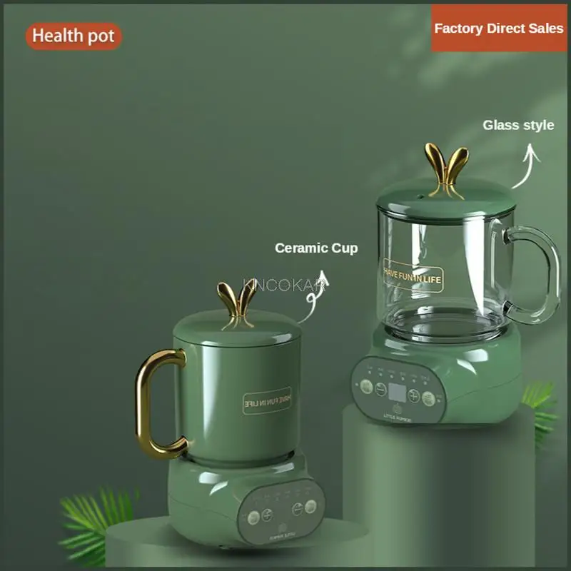 Mini Ceramic/Glass Electric Kettle Multifunctional Reservation Temperature Control Health Pot Home Appliances Thermo Pot Teapot